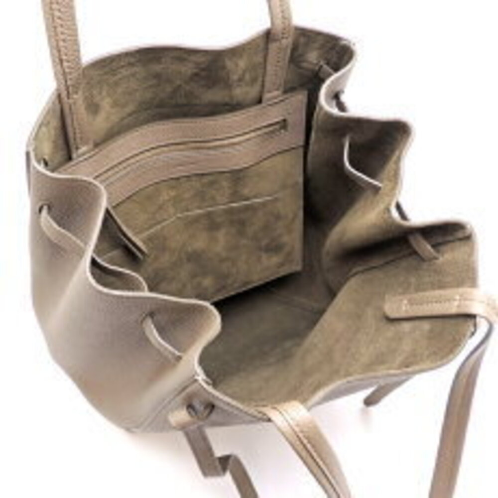 Celine Cabas Phantom Shoulder Bag Taupe Calfskin - Picture 6 of 9